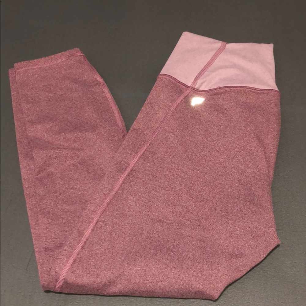 Fabletics marbled pink leggings